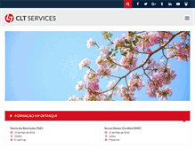 Tablet Screenshot of cltservices.net